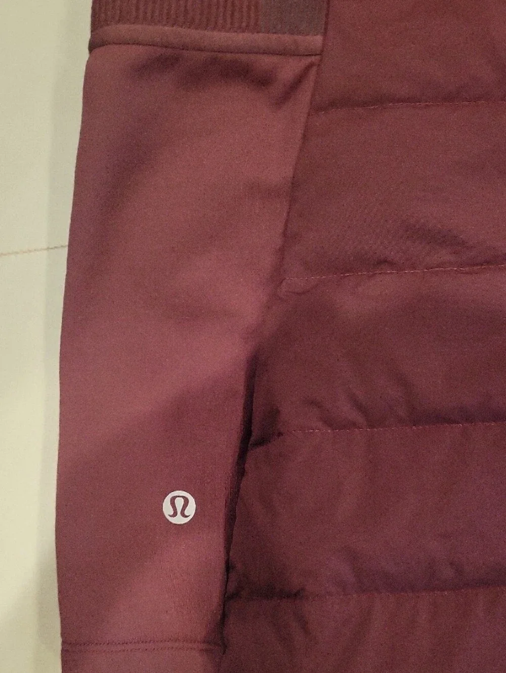 Lululemon athletica Quilted Puffer Vest - Burgandu